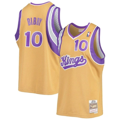 Shop Mitchell & Ness Mike Bibby Gold Sacramento Kings 2005-06 Hardwood Classics Swingman Jersey