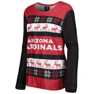 Shop Foco Cardinal Arizona Cardinals Holiday Ugly Pajama Set