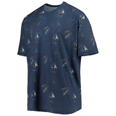 Shop Boxercraft Navy Sugar Land Space Cowboys Allover Print Crafted T-shirt