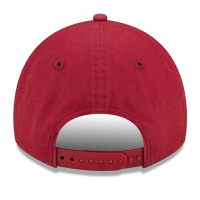 Shop New Era Cardinal Usc Trojans Script 9twenty Adjustable Hat