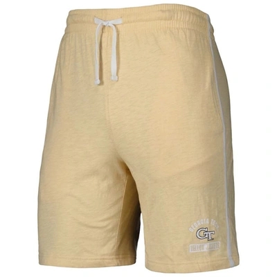 Shop Colosseum Gold Georgia Tech Yellow Jackets Thunder Slub Shorts