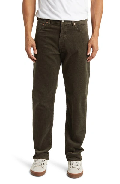 Shop Buck Mason Ford Standard Stretch Corduroy Pants In Marsh