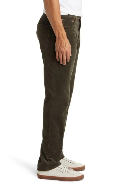 Shop Buck Mason Ford Standard Stretch Corduroy Pants In Marsh