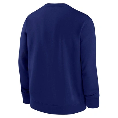 Shop Nike Navy Usmnt Club Pullover Sweatshirt