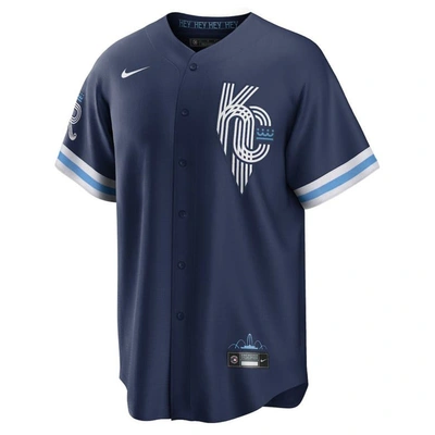 Shop Nike Whit Merrifield Navy Kansas City Royals City Connect Replica Player Jersey
