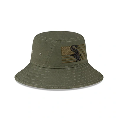 Shop New Era Green Chicago White Sox 2023 Armed Forces Day Bucket Hat