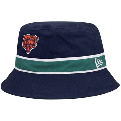 Shop New Era Navy/camo Chicago Bears Reversible Bucket Hat