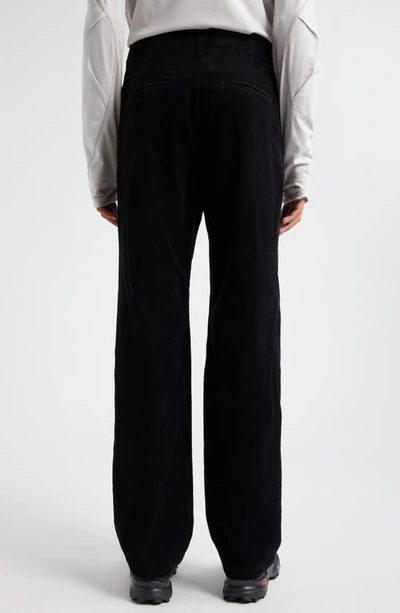 Shop Post Archive Faction 5.1 Corduroy Trousers In Black