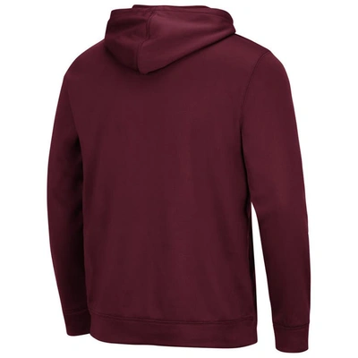 Shop Colosseum Maroon Mississippi State Bulldogs Lantern Pullover Hoodie