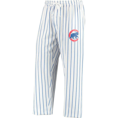 Shop Concepts Sport White/royal Chicago Cubs Vigor Lounge Pant