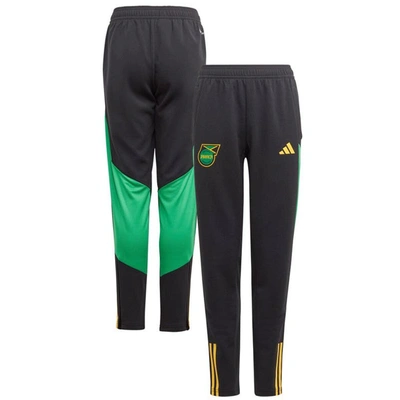 Shop Adidas Originals Youth Adidas Black Jamaica National Team Training Pants