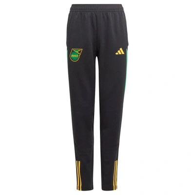 Shop Adidas Originals Youth Adidas Black Jamaica National Team Training Pants