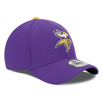Shop New Era Minnesota Vikings  39thirty Team Classic Flex Hat In Purple