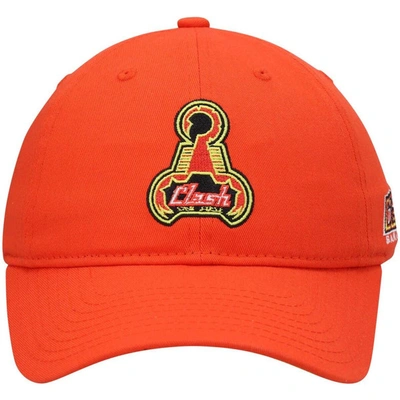 Shop Mitchell & Ness Orange San Jose Clash Adjustable Hat