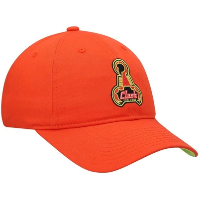 Shop Mitchell & Ness Orange San Jose Clash Adjustable Hat