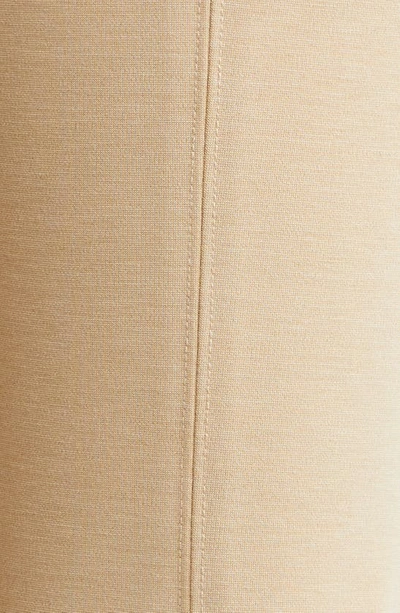 Atm Anthony Thomas Melillo Ponte Knit Kick Flare Pants In Soft Fawn