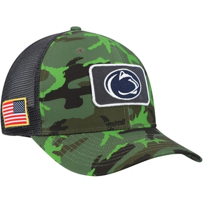 Shop Nike Camo/black Penn State Nittany Lions Classic99 Veterans Day Trucker Snapback Hat