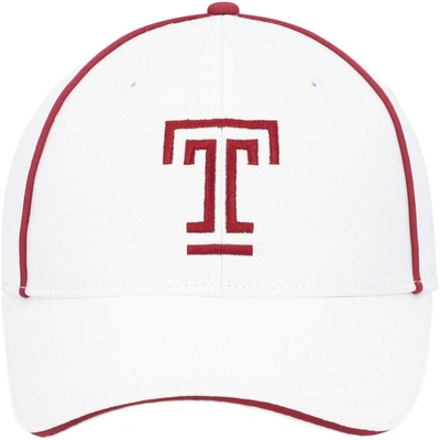 Shop Colosseum White Temple Owls Take Your Time Snapback Hat