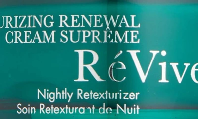 Reviver Révive® Moisturizing Renewal Cream Suprême Nightly Retexturizer