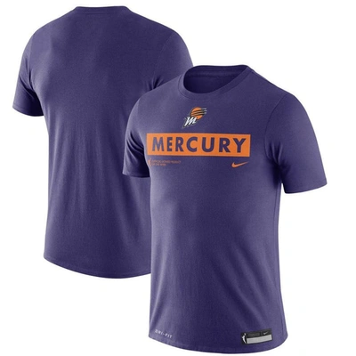 Shop Nike Purple Phoenix Mercury Practice T-shirt