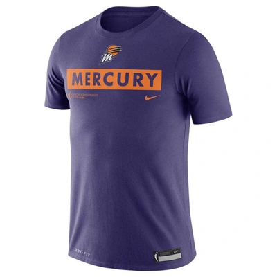 Shop Nike Purple Phoenix Mercury Practice T-shirt