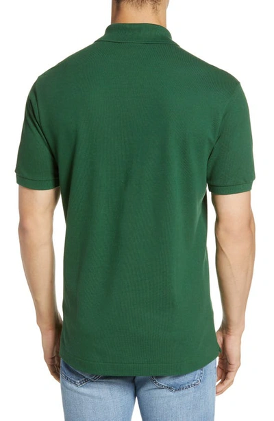 Lacoste Regular-fit Cotton Pima Polo Shir In 132 Green