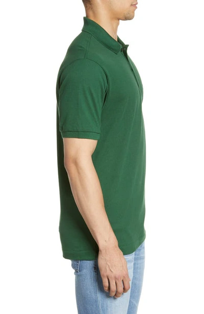 Lacoste Regular-fit Cotton Pima Polo Shir In 132 Green