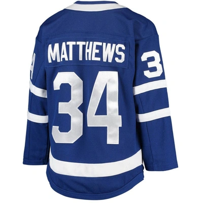 Shop Outerstuff Youth Auston Matthews Blue Toronto Maple Leafs Home Premier Player Jersey