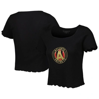 Shop Boxercraft Black Atlanta United Fc Baby Rib T-shirt