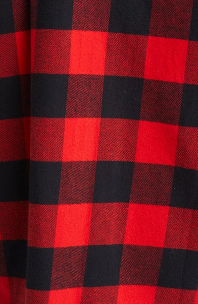 Shop Dickies Sacramento Plaid Shirt Jacket In Red Plaid