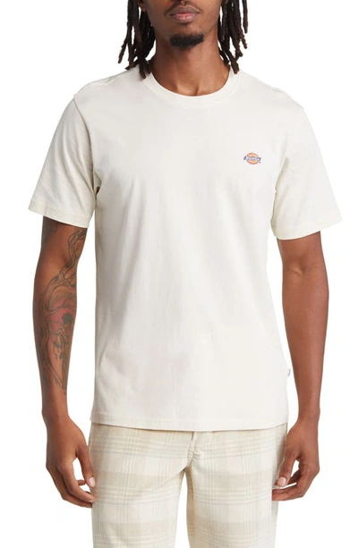 Shop Dickies Mapleton Cotton Logo T-shirt In Whitecap Gray