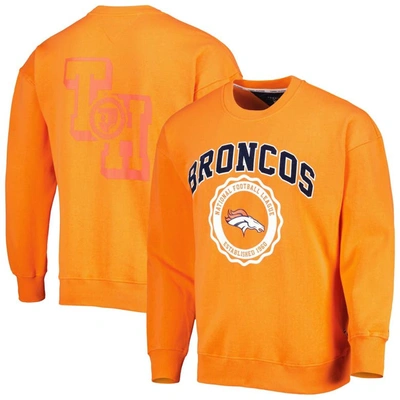 Shop Tommy Hilfiger Orange Denver Broncos Ronald Crew Sweatshirt