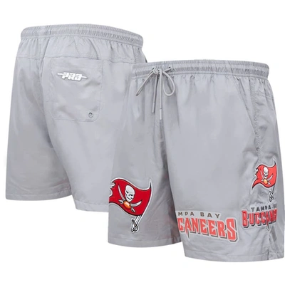 Shop Pro Standard Pewter Tampa Bay Buccaneers Woven Shorts