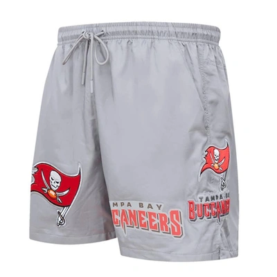 Shop Pro Standard Pewter Tampa Bay Buccaneers Woven Shorts