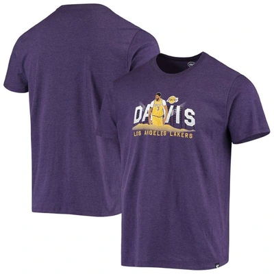 Shop 47 Anthony Davis Purple Los Angeles Lakers Player Graphic T-shirt