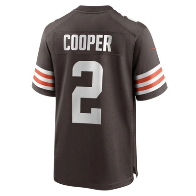 Shop Nike Amari Cooper Brown Cleveland Browns Player Game Jersey