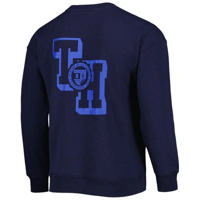 Shop Tommy Hilfiger Navy Seattle Seahawks Ronald Crew Sweatshirt