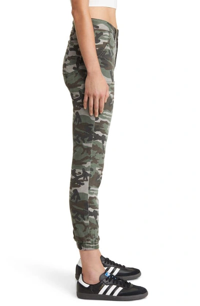 Shop Prosperity Denim Camo Print Jogger Jeans In Green