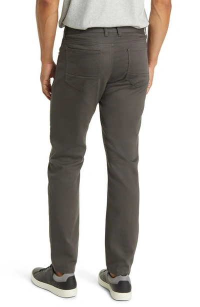 Tommy Bahama Harbor Point 5-pocket Cotton Blend Dobby Pants In Fog Grey