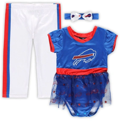 Shop Jerry Leigh Infant Royal/white Buffalo Bills Tailgate Tutu Game Day Costume Set