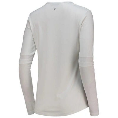 Shop Levelwear White Arnold Palmer Invitational Verve Kendall Long Sleeve T-shirt