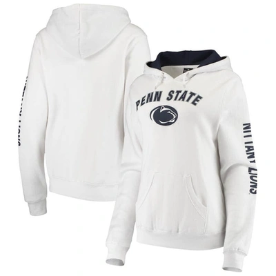 Shop Colosseum White Penn State Nittany Lions Loud And Proud Pullover Hoodie