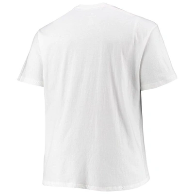 Shop Fanatics Branded White Chicago Bears Big & Tall City Pride T-shirt