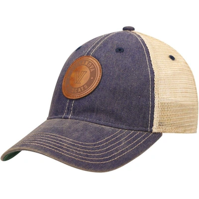 Shop Legacy Athletic Navy Villanova Wildcats Target Old Favorite Trucker Snapback Hat