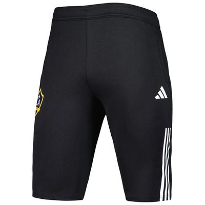 Shop Adidas Originals Adidas Black La Galaxy 2023 On-field Training Aeroready Half Pants