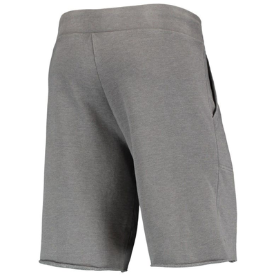 Shop Alternative Apparel Heathered Gray  Texas Longhorns Victory Lounge Shorts In Heather Gray