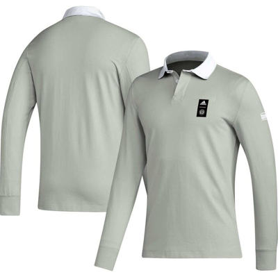 Shop Adidas Originals Adidas 2023 Player Gray Philadelphia Union Travel Long Sleeve Polo