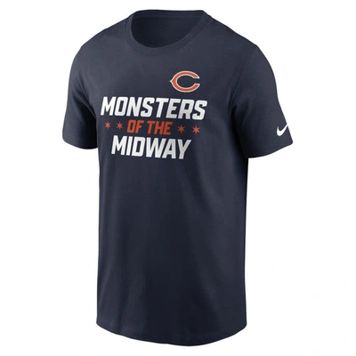 Shop Nike Navy Chicago Bears Local Essential T-shirt