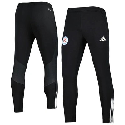 Shop Adidas Originals Adidas Black Chicago Fire 2023 On-field Team Crest Aeroready Training Pants