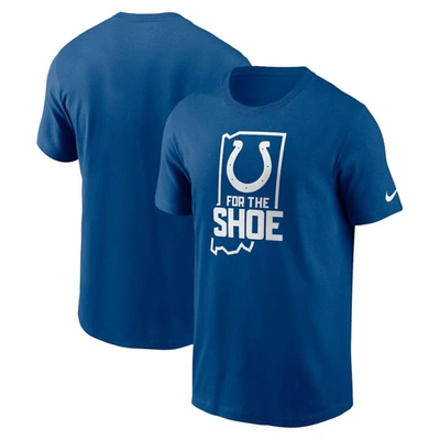 Shop Nike Royal Indianapolis Colts Local Essential T-shirt